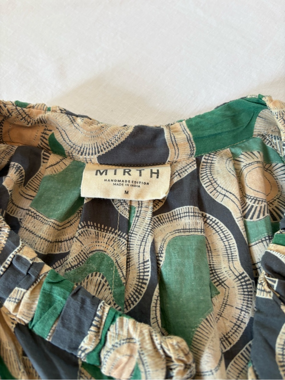Mirth Somerset Dress Marine Puddles - Picture 3 of 10